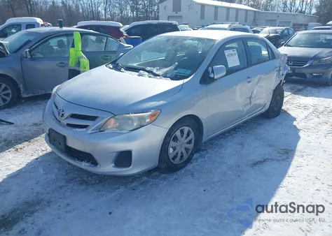 2011 Toyota Corolla Le из США, поврежденный, VIN JTDBU4EE0B9167787